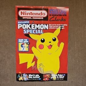 Clarks Nintendo Pokémon Special Edition Poster